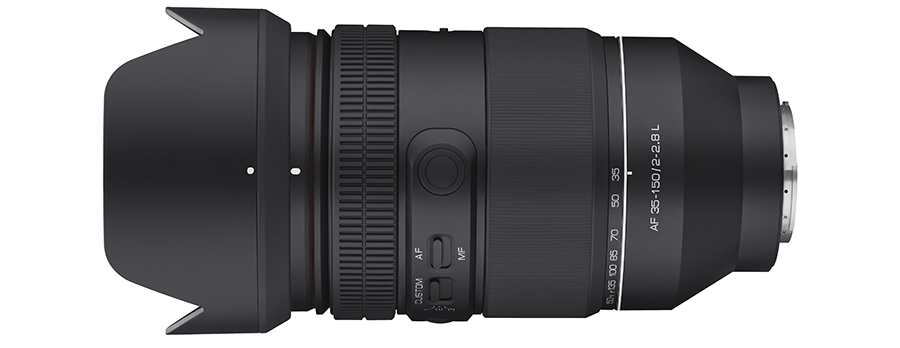 SAMYANG presenta el AF 35-150mm F2-2.8 L